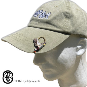 WOOD DUCK HOOKIT© - Hat Hook - Fishing Hat Clip