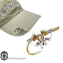 Load image into Gallery viewer, BOWHUNTING HOOKIT© Hat Hook - Fishing Hat Clip - Deer Hat Pin