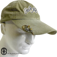Load image into Gallery viewer, BOWHUNTING HOOKIT© Hat Hook - Fishing Hat Clip - Deer Hat Pin
