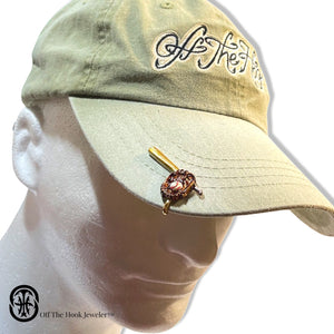 GRAND SLAM HOOKIT© Baseball Hat Clip, Baseball Novelty, Baseball Hat Pin