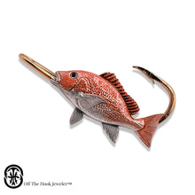 Load image into Gallery viewer, RED SNAPPER HOOKIT© Hat Hook - Fishing Hat Clip