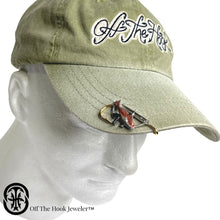 Load image into Gallery viewer, BOWFISH HOOKIT© Hat Hook - Fishing Hat Clip - Hat Pin