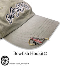 Load image into Gallery viewer, BOWFISH HOOKIT© Hat Hook - Fishing Hat Clip - Hat Pin