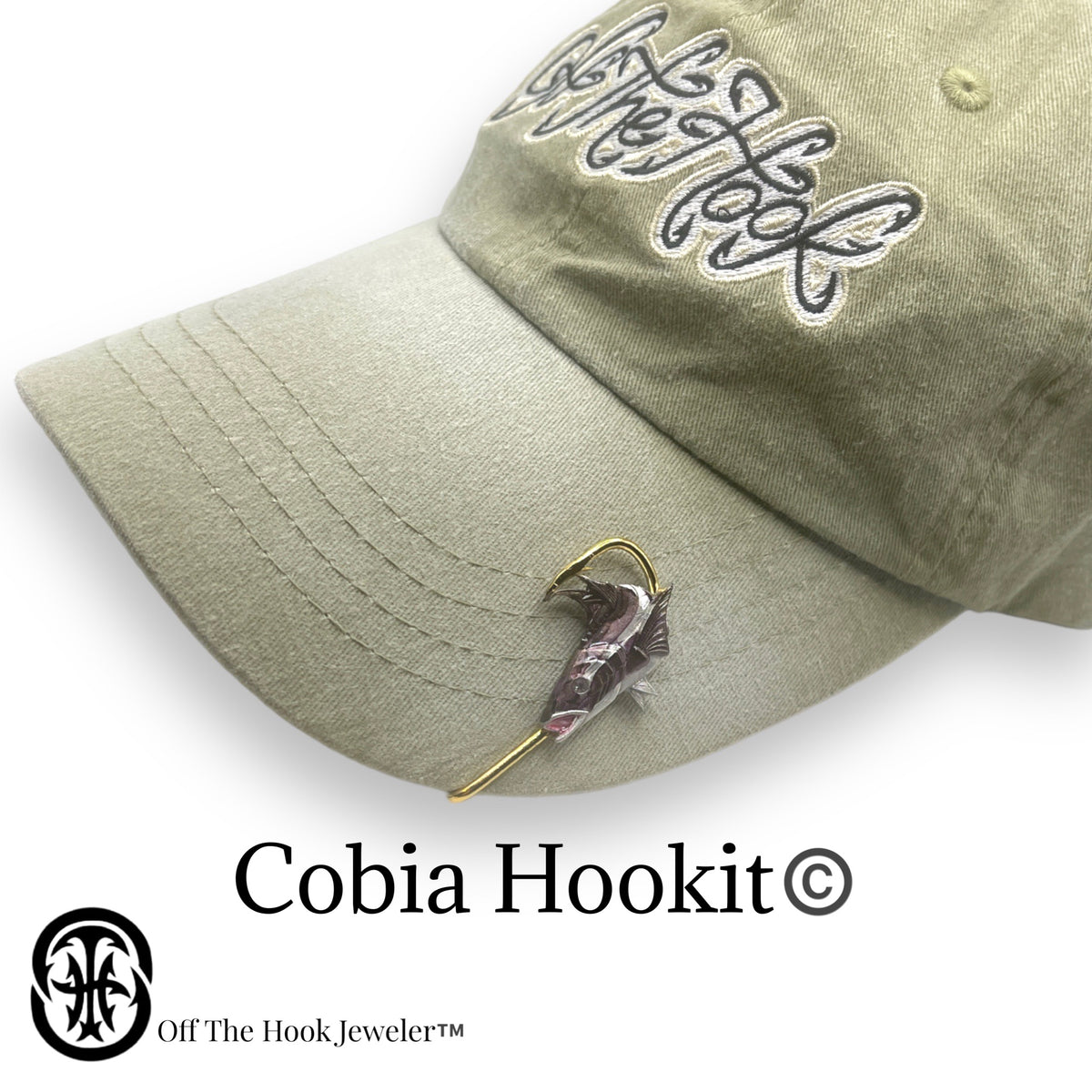 best hooks for cobia fishing COBIA HOOKIT © Hat Hook - Fishing Hat Clip