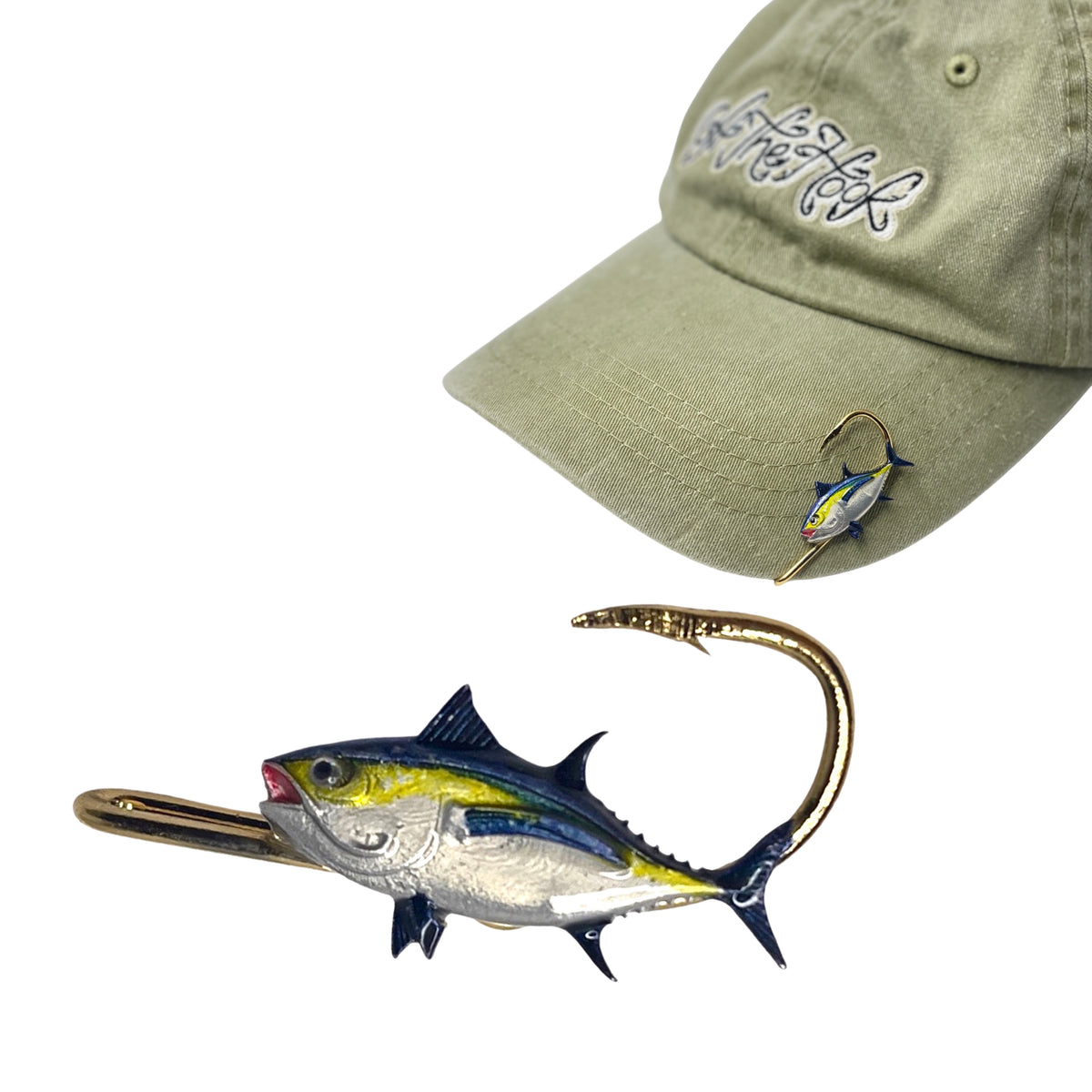 Grouper Hookit© Fishing Hat Hook Brim Clip Hat Clip Fishing gift for  Fisherman -  Finland