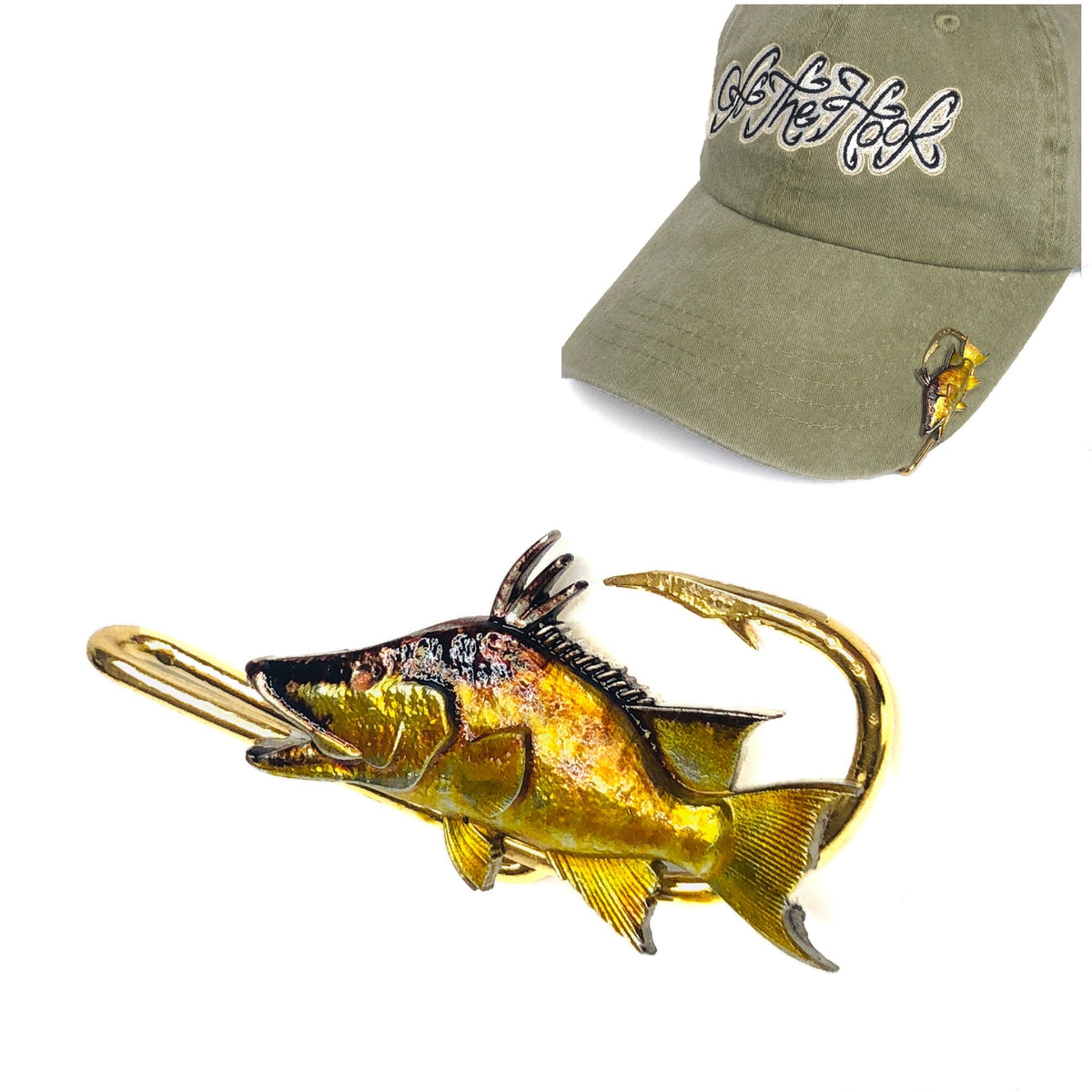HOGFISH HOOKIT© Hat Hook - Fishing Hat Clip – Off The Hook Jeweler