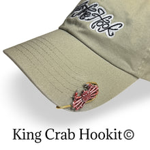 Load image into Gallery viewer, KING CRAB HOOKIT© Hat Hook - Fishing Hat Clip - Hat Pin
