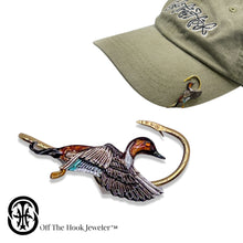 Load image into Gallery viewer, PINTAIL HOOKIT© Hat Hook - Fishing Hat Clip -  Brim clip - Brim pin