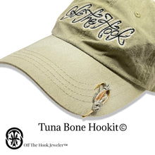 Load image into Gallery viewer, TUNA BONES HOOKIT© Hat Hook - Fishing Hat Clip