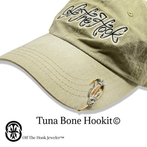 TUNA BONES HOOKIT© Hat Hook - Fishing Hat Clip