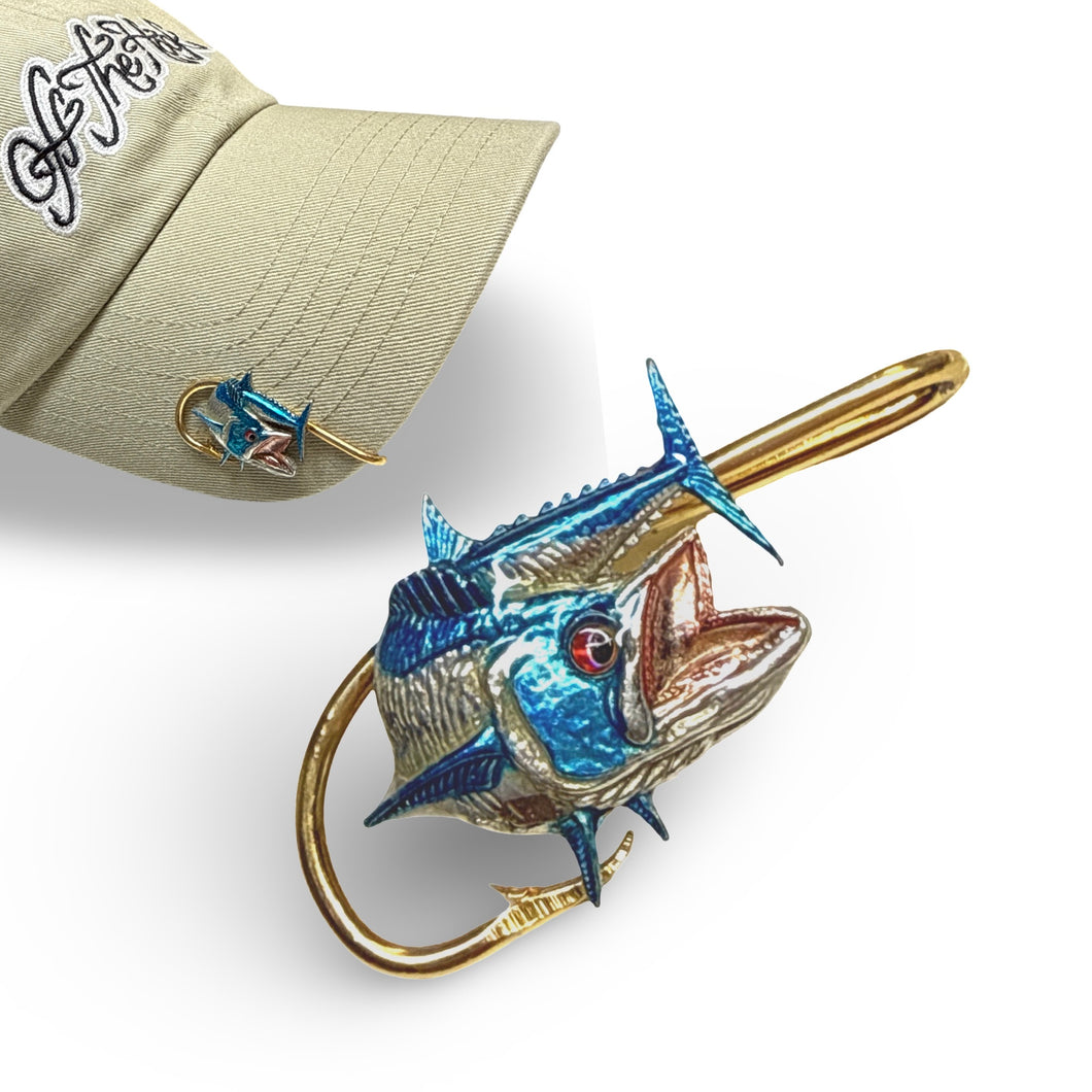 attaching fishing hooks to cap King MACKEREL HOOKIT Hat Hook Fishing Rod Holder Offering hard‐hitting King Mackerel Select:183 cm 5-21 g SS2022