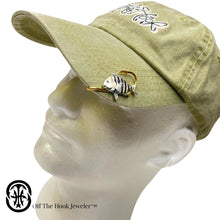 Load image into Gallery viewer, SHEEPSHEAD HOOKIT© Hat Hook - Fishing Hat Clip - Brim Clip - Hat Pin