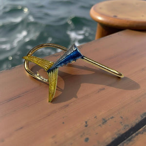 YELLOWTAIL TUNA HOOKIT© Hat Hook - Fishing Hat Clip - Hat Pin - Brim Clip