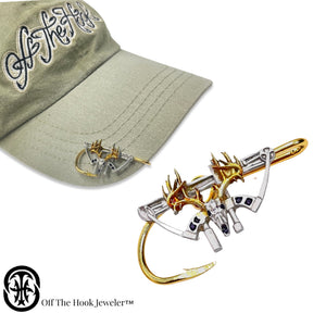 BOWHUNTING HOOKIT© Hat Hook - Fishing Hat Clip