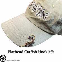 Load image into Gallery viewer, FLATHEAD CATFISH HOOKIT© Hat Hook - Fishing Hat Clip