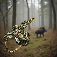 Load image into Gallery viewer, BOAR HEAD HOOKIT© Hat Hook - Fishing Hat Clip - Hog Hat Pin