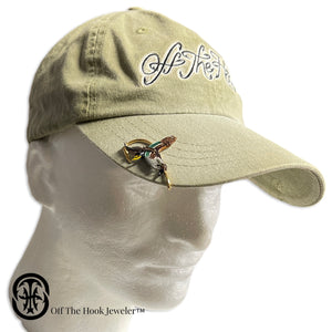 PINTAIL HOOKIT© Hat Hook - Fishing Hat Clip -  Brim clip - Brim pin