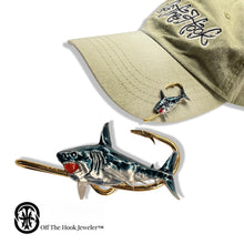Load image into Gallery viewer, SHARK HOOKIT © Hat Hook -  Fishing Hat Clip