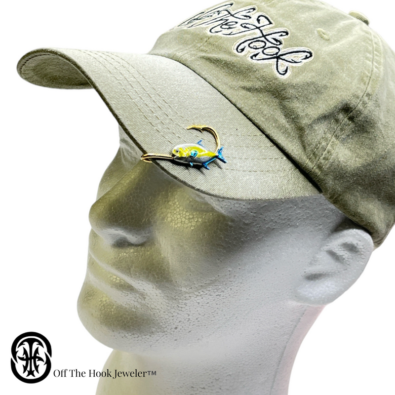 POMPANO HOOKIT© Hat Hook - Fishing Hat Clip - Brim Clip – Off The