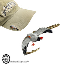 Load image into Gallery viewer, CANADIAN GOOSE HOOKIT© Hunting Hat Pin, Hunting Hat Clip, Hunting Brim Clip