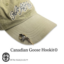 Load image into Gallery viewer, CANADIAN GOOSE HOOKIT© Hunting Hat Pin, Hunting Hat Clip, Hunting Brim Clip