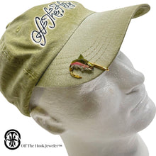 Load image into Gallery viewer, RAINBOW TROUT HOOKIT© Hat Hook - Fishing Hat Clip