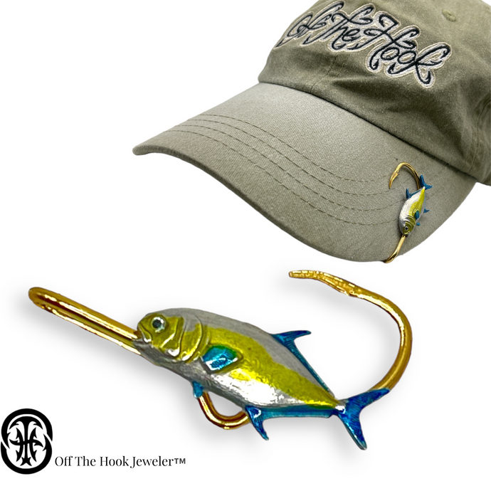 POMPANO HOOKIT© Hat Hook - Fishing Hat Clip - Brim Clip
