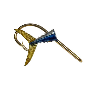 YELLOWTAIL TUNA HOOKIT© Hat Hook - Fishing Hat Clip - Hat Pin - Brim Clip