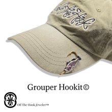 Load image into Gallery viewer, GROUPER HOOKIT© Hat Hook - - Fishing Hat Clip