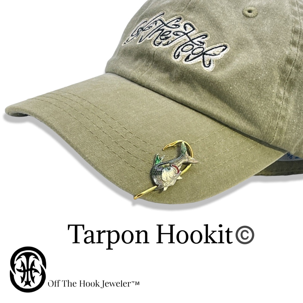 TARPON HOOKIT© Hat Hook - Fishing Hat Clip