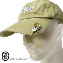 Load image into Gallery viewer, SHEEPSHEAD HOOKIT© Hat Hook - Fishing Hat Clip - Brim Clip - Hat Pin