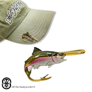 RAINBOW TROUT HOOKIT© Hat Hook