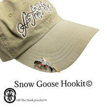 Load image into Gallery viewer, CANADIAN GOOSE HOOKIT© Hunting Hat Pin, Hunting Hat Clip, Hunting Brim Clip