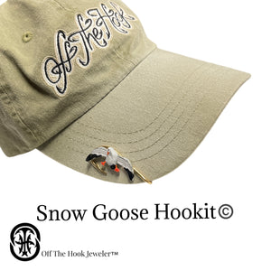 CANADIAN GOOSE HOOKIT© Hunting Hat Pin, Hunting Hat Clip, Hunting Brim Clip