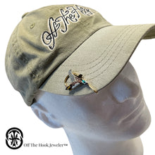 Load image into Gallery viewer, WIDGEON HOOKIT© Hat Hook - Fishing Hat Clip -  Brim clip - Brim pin