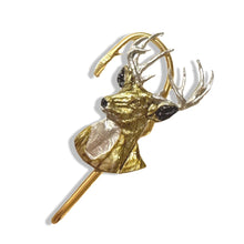 Load image into Gallery viewer, DEER HOOKIT© Hat Hook - Stag Head - Fishing Hat Clip - Hat pi
