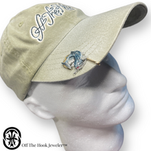 Load image into Gallery viewer, BLUE CATFISH HOOKIT© Hat Hook - Fishing Hat Clip