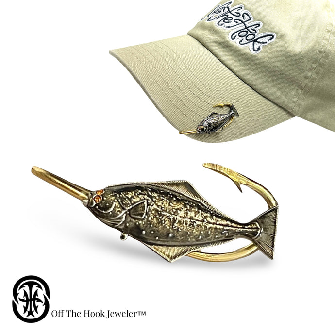 HALIBUT HOOKIT© Hat Hook - Fishing Hat Clip