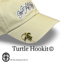 Load image into Gallery viewer, SEA TURTLE HOOKIT©  Hat Hook - Turtle Hat Pin - Hat Clip - Brim Clip