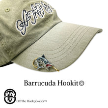 Load image into Gallery viewer, BARACUDA HOOKIT© Hat Hook - Fishing Hat Clip - Brim Clip