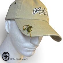 Load image into Gallery viewer, SEA TURTLE HOOKIT©  Hat Hook - Turtle Hat Pin - Hat Clip - Brim Clip
