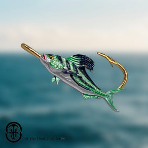 ROOSTER HOOK FISH HOOKIT© Hat Hook - Fishing Hat Clip