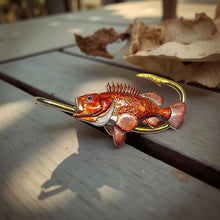 Load image into Gallery viewer, ROCKFISH HOOKIT© Hat Hook - Fishing Hat Clip