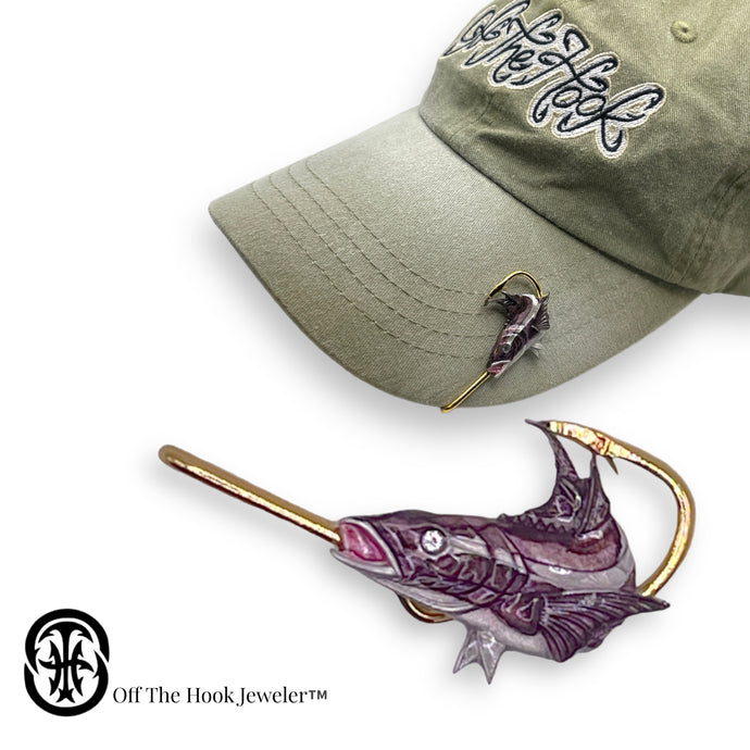 COBIA HOOKIT © Hat Hook - Fishing Hat Clip - Fishing Hat Pin