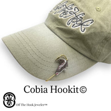 Load image into Gallery viewer, COBIA HOOKIT © Hat Hook - Fishing Hat Clip - Fishing Hat Pin