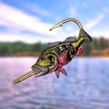 Load image into Gallery viewer, PEACOCK BASS HOOKIT© Hat Hook - Fishing Hat Clip - Purse Clip