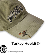 Load image into Gallery viewer, Turkey HOOKIT© Hat Hook #2- Hunting - Fishing Hat Clip - Brim Clip - Money Clip