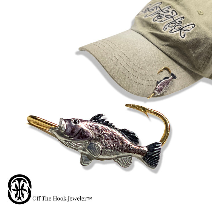 GROUPER HOOKIT© Hat Hook - - Fishing Hat Clip