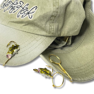 LARGEMOUTH BASS SEA-IT© Hat Hook - Fishing Hat Clip - Fishing Hook for Hat