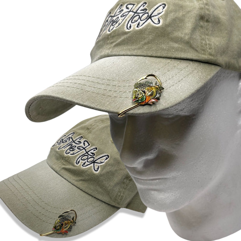 BLUEGILL FISH HOOKIT© Hat Hook - Fishing Hat Clip